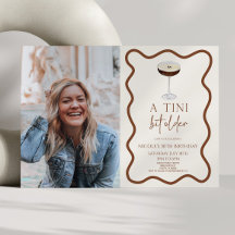 A Tini Bit Older Expresso Martini Geburtstagsparty