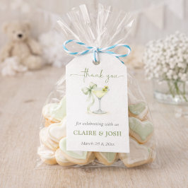 A Tini One Baby Shower Thank You Geschenkanhänger