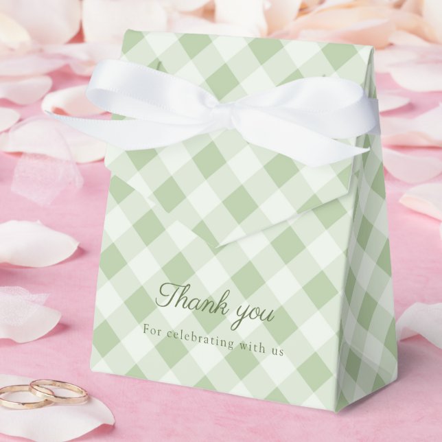 A Tini One Martini Sage Bow Baby Shower Gift Geschenkschachtel (Hochzeit)