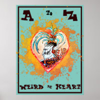 A to Z Alien Maya Elf Weird im Herzen