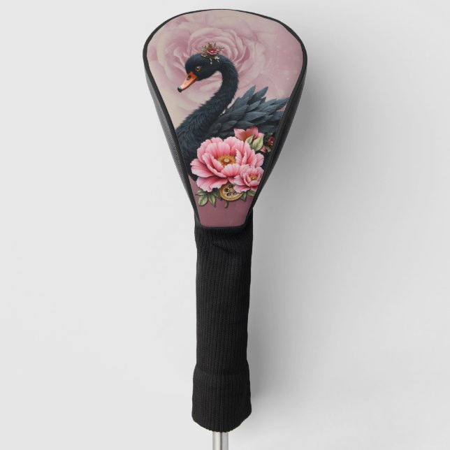 A touch of rose and swan's glow. golf headcover (Vorderseite)
