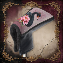 A touch of rose and swan's glow.