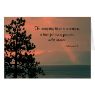 À tout Il y a une saison, vierge à l'intérieur