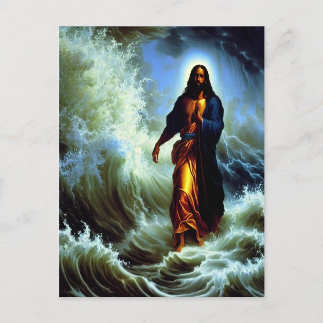 À travers les eaux troubles 2 carte postale (Devant)