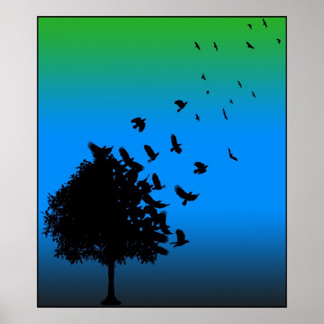 A Tree of Crows Poster (Vorne)