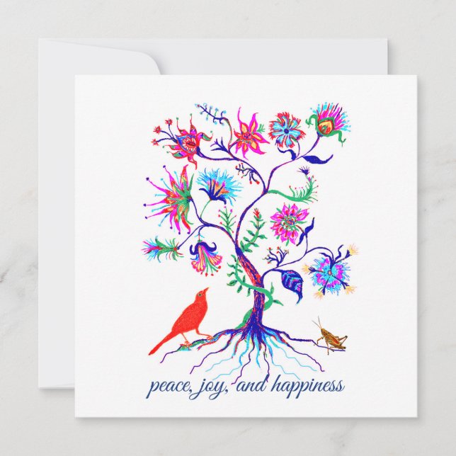 A tree of life einladung (Vorderseite)