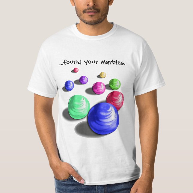 A trouvé votre T-shirt de marbres (Devant)