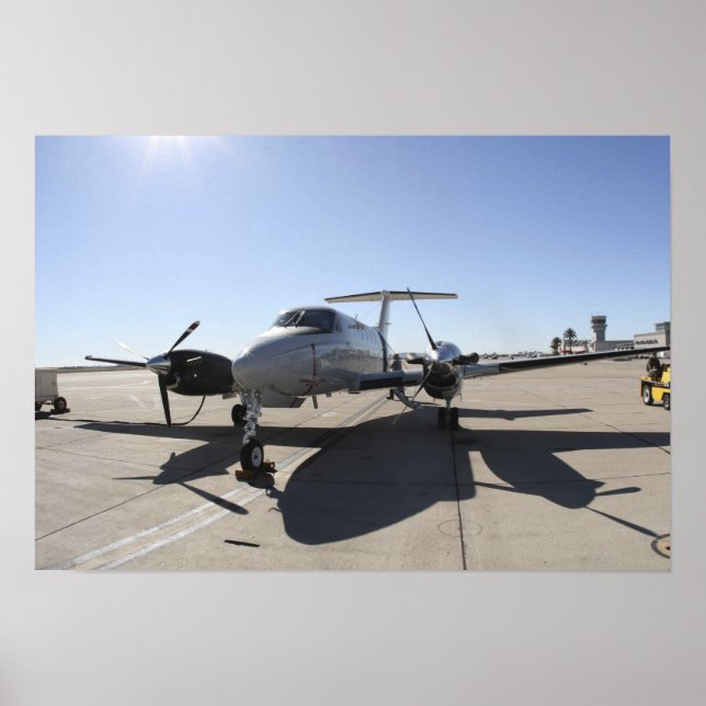 A UC-12F King Air Poster (Vorne)