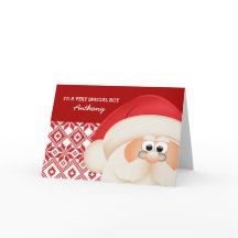 À un Enfant Spécial du Père Noël. Cartes de Noël