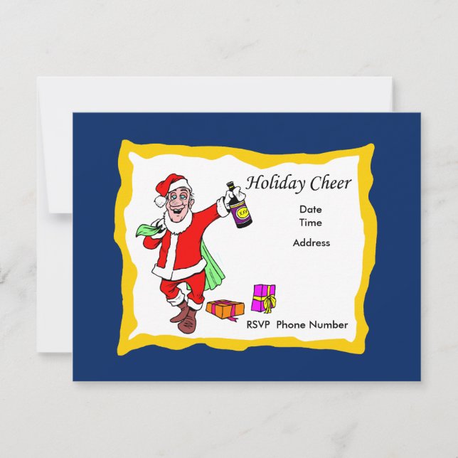 À une carte d'invitation beaucoup plus généreuse (Devant)