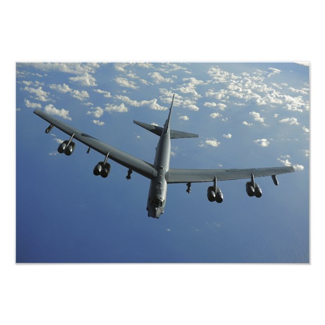 A US Air Force B-52 Stratofestress Fotodruck (Vorne)