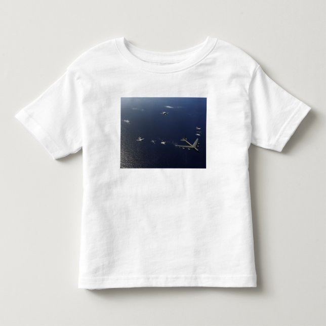 A US Air Force B-52 Stratofortress Flugzeug 3 Kleinkind T-shirt (Vorderseite)