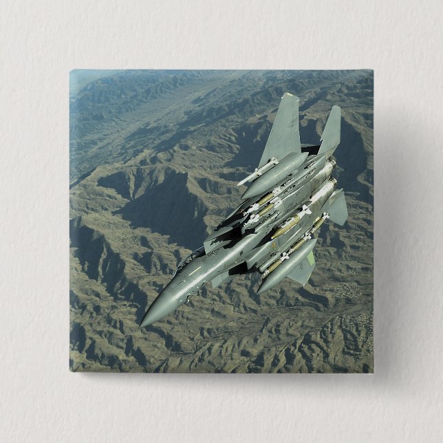 A US Air Force F-15E Strike Eagle Button (Vorderseite)