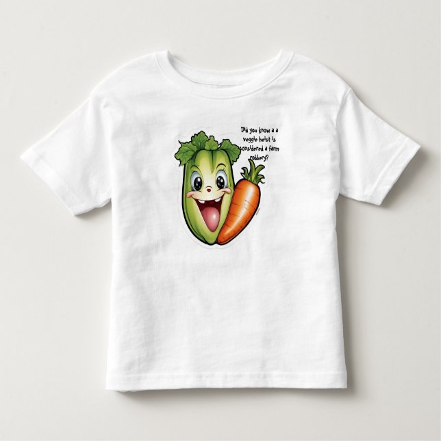 A  Veggie  Kleinkind T-shirt (Vorderseite)