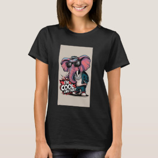 A vibrant and eye catching illustration of a chari T-Shirt