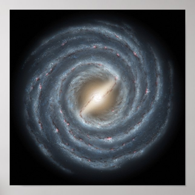 A view of our own Milky Way Galaxy Poster (Vorne)