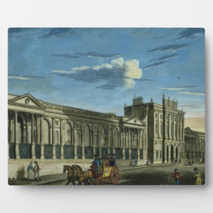 A View of the Bank of England, Threadneedle Street Fotoplatte