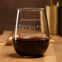 Verre Inspirant de Foi avec Citation Gravée