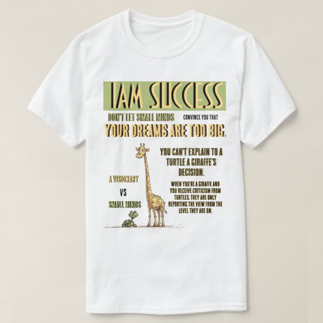 A VISIONARY T-Shirt (Design vorne)