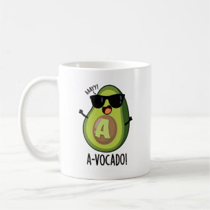 A-vocado Funny Avocado Pun Kaffeetasse
