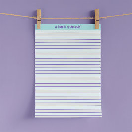 A von "Ihr Name" Meldebogen "Post-it® Notes" Post-it Klebezettel