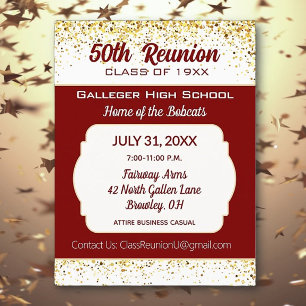 À votre santé ! Invitation à la réunion des 50 an