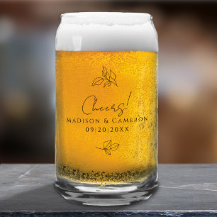 À votre santé Mariage Fiançailles Feuilles Botaniq