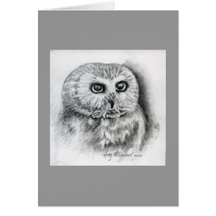 "A vu pour affûter le hibou "