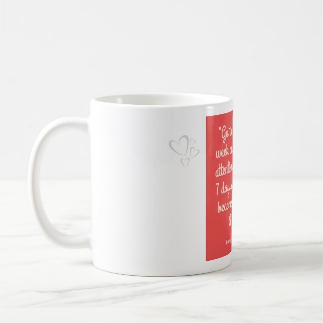 A.W. Tozer Anbetungs-Zitat Kaffeetasse (Links)