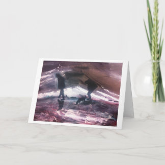 A walk by the waves karte