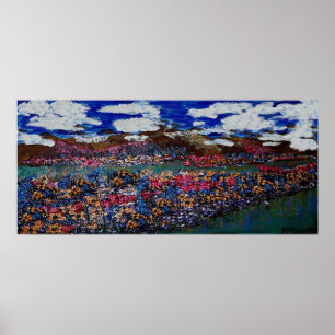 "A WANDERING"-GICLEE-DRUCK POSTER