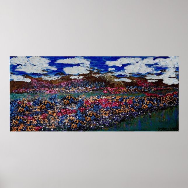 "A WANDERING"-GICLEE-DRUCK POSTER (Vorne)