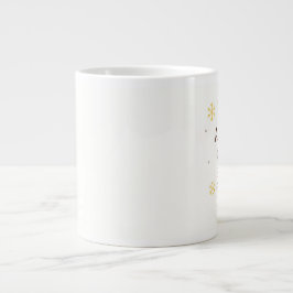A Warm Drink, A Cozy Feeling | Winter Mug Jumbo-Tasse