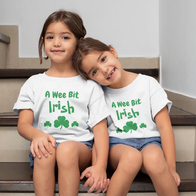 A Wee Bit Irish Kleinkind T - Shirt (Von Creator hochgeladen)