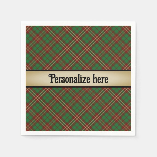 A Wee Dram of Scotch Serviette (Vorderseite)