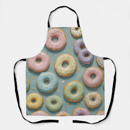A Whimsical Pastel Donut Dream Schürze