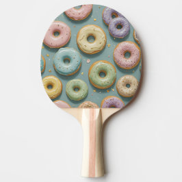 A Whimsical Pastel Donut Dream Tischtennis Schläger