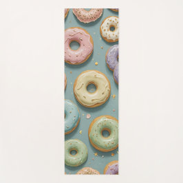 A Whimsical Pastel Donut Dream Yogamatte
