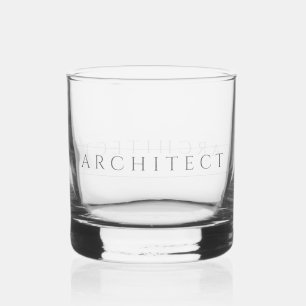 À Whisky ARCHITECTE Rocks Verre / gris