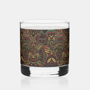 À Whisky Bleu éthérée "Cosmic Interlock" Verre Tumbler 12o