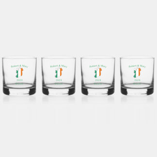 À Whisky Ensemble de verre Whiskey Mariage irlandais