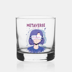 À Whisky Fille d'anime lunettes de réalité virtuelle Verre
