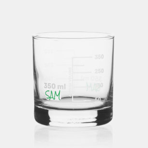 À Whisky Science Lab Beaker Chimie de verre personnalisée