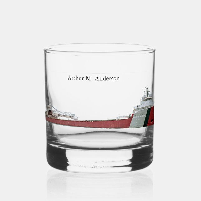 À Whisky Verre Arthur M. Anderson (Recto)
