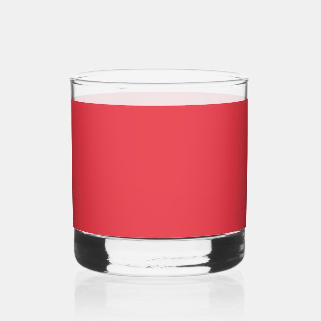 À Whisky Verre tomate rouge sur mesure - 12 oz (Recto)