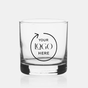 À Whisky Verre Whiskey Logo Personnalisé