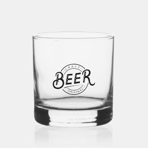 À Whisky Verre Whiskey Logo Personnalisé