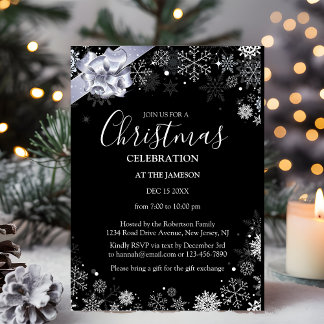 A Winter Wonderland: Join Us for a Festive Christm Feiertagskarte