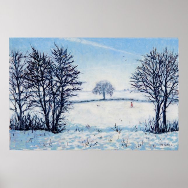 A Winters Walk Poster (Vorne)