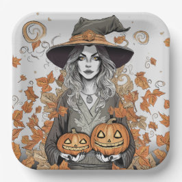 A witch's love pappteller